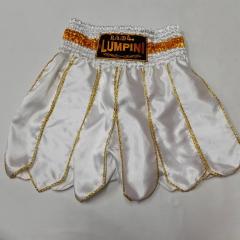 新品 サテン 111 TWINS ツインズ 金黒龍 ボクシング パンツ S/M