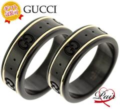 �O�b�` �y�A�����O/2�Z�b�g/BOX���b�s���O���� �u���b�N �w�� GUCCI/import