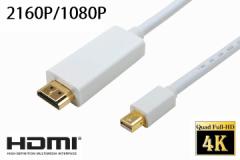 Apple/Surface Prop Mini DisplayPort/Thunderbolt to HDMI ϊP[u 4K2K IX|IX 1.8m Mini DP1.2 ~j fBXvC|[g