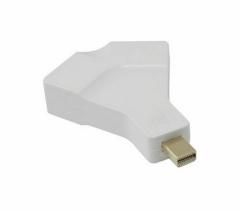 Mini DisplayPort/Thunderbolt to HDMI/VGA ~j D-Sub 15s 2in1 ϊA_v^ Ro[^ 10cm V1.2 3D IX|X 4K2K EgHD