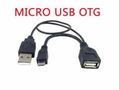 Galaxy/HTC/Xperia/AhChX}zp Micro USB 5s to USB2.0 zXg OTG A_v^ P[u IX-X USBd[qt