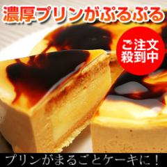 プリンがそのまんまケーキに! ギフト/ぷりん/スイーツ プリンケーキ 