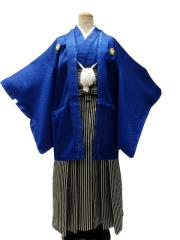 袴（ハカマ はかま）男物羽織袴レンタル（れんたる）14点フルセット