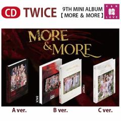 TWICE MORE & MORE CD Ao 9th mini album gDCXؗ/ |X^[ȂAtHgJ[ht /܂Fʐ^+gJ(7070200509-01