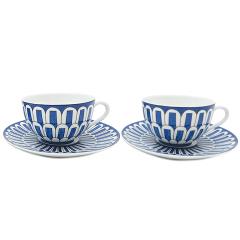 �G�����X �H�� �y�A �e�B�[�J�b�v���\�[�T�[ HERMES 030016P No.2 �u���[�_�C���[�� �e�B�[ �J�b�v���\�[�T�[ �Z�b�g BLEUS �e�B�[�J�b�v