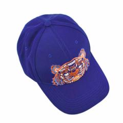 ケンゾー キャップ F855AC301F20 74A タイガー 刺繍 ベースボールキャップ 帽子 SLATE BLUE ブルー＋オレンジ系マルチカラー kenzo メン