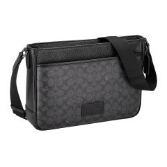 �R�[�`�t�@�N�g���[ COACH FACTORY �o�b�O �V�����_�[�o�b�O �΂߂����V�����_�[�o�b�O CY824 QBMI5 �����Y �u���b�N+�O���[ �{�v ���U�[