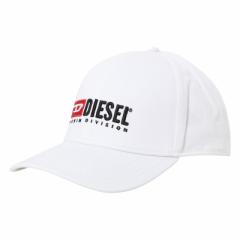 ディーゼル DIESEL 帽子 A03699 0JCAR 100 CAP キャップ ベースボールキャップ ホワイト キャップ 帽子 男女兼用 20代 30代 おしゃれ 春