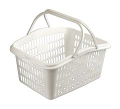 IKEA イケア メッシュバスケット かご ホワイト 白 60x40x15cm