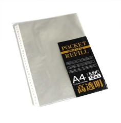 A4�������|�P�b�g���t�B�� 30�� 10���� (100�~�V���b�v 100�~�ψ� 100�ψ� 100��)