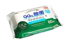 99%���ۃE�F�b�g�e�B�V�� �A���R�[���^�C�v CICA�G�L�X�z�� 60���� (100�~�V���b�v 100�~�ψ� 100�ψ� 100��)