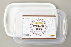 �g���C ���T�C�Y(23.5�~15.8�~����3cm) �|�[�^�u���g���[ �m�F�w��s�n (100�~�V���b�v 100�~�ψ� 100�ψ� 100��)