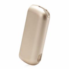 エレコム 電子 IQOS 3 用 ケース アイコス 用 ケース ハードカバー ゴールド ET-IQ3PV1GD