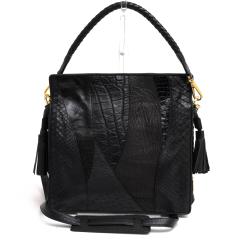 ○レザージュエルズ LEATHER JEWELS シャムクロコダイル グレージングクロコ オーストリッチ リザード パイソン シャーク ショルダ 中古 ○レザージュエルズ LEATHER JEWELS シャムクロコダイル グレージング