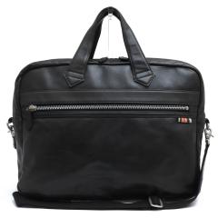Paul Smith レザー ブラック ビジネスハンドバッグ ショルダーバッグ 美品 ポールスミス オール レザー 2way ビジネス バッグ 黒 ショルダー
