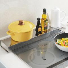 �r�C���J�o�[ �R�������J�o�[&���b�N �t���b�g �X�e�����X ��60cm�p �i ���{�� �R���������b�N �L�b�`�����[ �R���� ���͂˖h�~ ���͂˃K