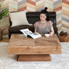 ���[�e�[�u�� ��100cm �ؐ� �V�R�� �Í� �����` ���B���e�[�W�� �w�����{�[�� �e�[�u�� �i �Z���^�[�e�[�u�� ���r���O�e�[�u�� �� �p�C��