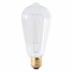 電球 エジソン球 L E26 白熱電球 （ 照明 裸電球 ペンダントライト led 省エネ エジソンランプ 1灯用 おしゃれ 照明器具 天井照明 間接照