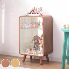 ガラスケース 幅36cm 3段 ガラス扉 背面ミラー 推し活 （ グッズ収納 コレクションケース 棚 ラック オタ活 収納 収集 コレクション ディ