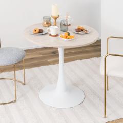 �_�C�j���O�e�[�u�� �~�^ ���a80cm �i 2�l�|�� 1�l�|�� ���E���h �e�[�u�� �J�t�F�e�[�u�� �R���p�N�g �~�j�e�[�u�� 1�{�r �X�`�[���r �j
