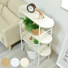 �R���\�[���e�[�u�� ��60cm 3�i Noxcia �X�������b�N �i ���b�N ���[�I ����I ���� ���s23cm ���[ ���� �f�B�X�v���C �e�[�u�� �I ����