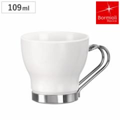 Bormioli Rocco ボルミオリ・ロッコ オスロ ホワイト 109cc （ ガラス 強化ガラス コップ マグカップ マグ コーヒーカップ コーヒー 109m