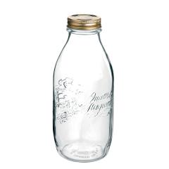 Bormioli Rocco �{���~�I���E���b�R �K���X�r 1L Q.S.JAR 1000cc �i �K���X �ۑ��e�� �K���X�W���[ �W�t�� �K���X�e�� ������� ���� 