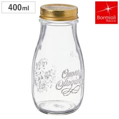 Bormioli Rocco �{���~�I���E���b�R �K���X�r 400ml Q.S.�X�����{�g�� 400cc �i �K���X �ۑ��e�� �K���X�W���[ �W�t�� �W�����r �K���X�e
