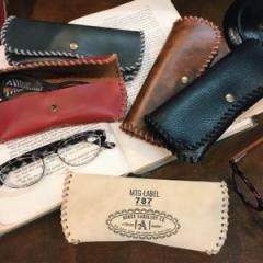 メガネケース ダルトン DULTON GLASS CASE MUSTANG （ 眼鏡ケース メガネ 収納 携行 メガネ入れ 眼鏡入れ ワンタッチ おしゃれ レザー ス