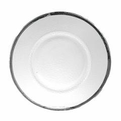ダルトン DULTON プレート 28cm OBO オーボ 皿 食器 洋食器 ガラス製 （ 大皿 メインプレート リム皿 ワンプレート 平皿 ガラス お皿 ガ