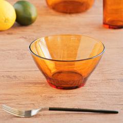 DURALEX �f�������b�N�X �A���o�[ �{�E�� 14cm 6�Z�b�g �i AMBER �H��@�Ή� �d�q�����W�Ή� �����K���X �T���_�{�E�� �H�� �K���X �K