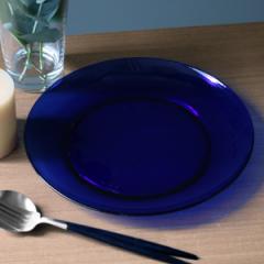デュラレックス プレート 23.5cm SAPHIR サファイア 強化ガラス 6枚セット （ 食洗機対応 電子レンジ対応 DURALEX 食器 皿 お皿 パスタ皿
