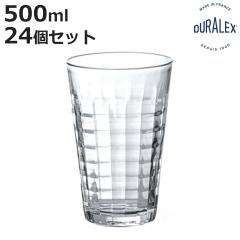 DURALEX �f�������b�N�X �v���Y�� �R�b�v 500ml 24�Z�b�g �i PRISME �H��@�Ή� �d�q�����W�Ή� �K���X �ϔM�K���X �H�� �O���X ������