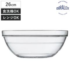 DURALEX �f�������b�N�X ���X�X�^�b�N �{�E�� 26cm �i LYS STACK �H��@�Ή� �d�q�����W�Ή� �����K���X �T���_�{�E�� �K���X�{�E�� �T��