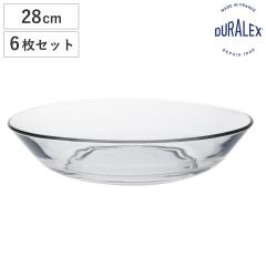 DURALEX �f�������b�N�X �v���[�g ���X �X�[�v�v���[�g 28cm �i LYS 6���Z�b�g �H��@�Ή� �d�q�����W�Ή� �K���X �M ���M �H�� �t�����X