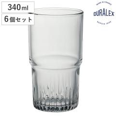 DURALEX �f�������b�N�X �O���X �G���s���u�� 340cc �i Empilable 340ml 6�Z�b�g �H��@�Ή� �d�q�����W�Ή� �K���X �O���X �R�b�v �^
