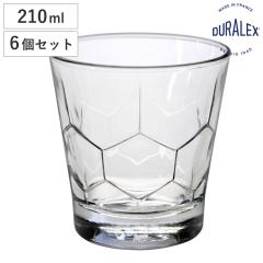 DURALEX �f�������b�N�X �O���X �w�L�T�S�� 210cc �i Hexagon 210ml 6�Z�b�g �H��@�Ή� �d�q�����W�Ή� �S�ʕ��������K���X �R�b�v �^