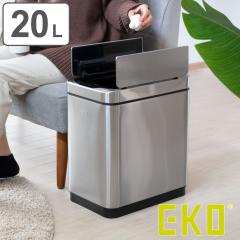 EKO �S�~�� 20L �f���b�N�X�t�@���g�� �Z���T�[�r�� �X�e�����X �i ���ݔ� �����J�� �Z���T�[ 20���b�g�� �����S�~�� �傫�� ���ʊJ�� �C