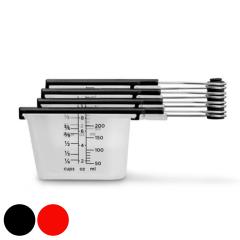 �v�ʃJ�b�v dreamfarm Levups ���W���[�J�b�v 4�_�Z�b�g �i �v�ʃR�b�v ���W���[�R�b�v �v�ʊ�� �Ў� 4�� �Z�b�g �������炦 �ڐ���t��