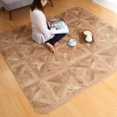 ���O 182�~230cm ���O�}�b�g �p�[�P�b�g �����T�C�Y �i ���� �@���� �ؖ� �_�C�j���O���O�}�b�g �t���A�}�b�g �������H �R�� �h�J�r �h��