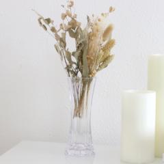 花瓶 割れないガラス PVスリムオクタゴン （ 花びん 花器 フラワーベース 八角形 透明 割れない ポリカーボネート プラ クリア 花 植物 