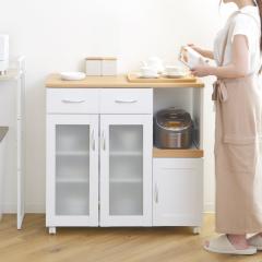 �L�b�`���J�E���^�[ ��90cm �t�����`�J���g���[�� �X���C�h�I 2���R���Z���g �L���X�^�[�t �i �J�b�v�{�[�h �L�b�`�� �����W�� ���S�� ��