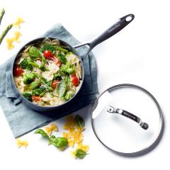 GREEN PAN �Ў�� 18cm IH�Ή� �K���X�W�t�� ���F�j�X�v�� �\�[�X�p�� �i �K�X�ΑΉ� �O���[���p�� ���� �Ў�Ȃ� ���Ԃ� �K���X�W �y�� 