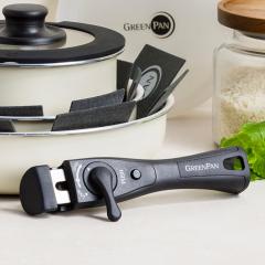 GREEN PAN ���E�n���h�� �N���b�N�V�F�t��p �i �O���[���p�� ����肪�Ƃ�� ������ �n���h�� ��p������ ���E�\ 2�i�K���b�N �����^