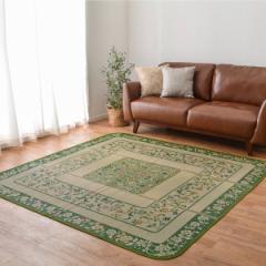 畳 い草ラグ エンペラー 250×250 4畳 滑り止め有り い草 畳マット （ ラグ マット 上敷き フローリング畳 置き畳 い草マット い草カーペ