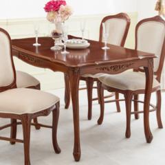 �_�C�j���O�e�[�u�� ��150cm �L�r �P�n �ؐ� �V�R�� �A���e�B�[�N�� �i �J���ݒu �� �� 150 �H��e�[�u�� �l�l�|�� 4�l�|�� �H��� 4�l�p