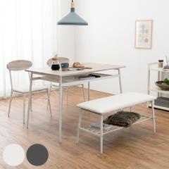 �_�C�j���O�Z�b�g 4�_�Z�b�g 4�l �_�C�j���O �e�[�u�� �`�F�A �x���` 4�l�p ���[ �ؖڒ� �i �_�C�j���O�e�[�u�� ��105cm �_�C�j���O�`�F