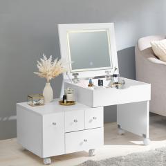 �h���b�T�[ ���S�� ��48�`86cm �L�k�� ���C�g�t�� �i ���� ���ϑ� LED���C�g ���[�^�C�v �e�[�u�� �f�X�N �����i ��e�� ���[ �� �z���C