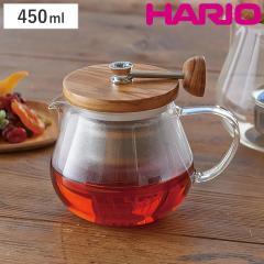 HARIO �e�B�I�[���E�E�b�h450 �i �n���I �e�B�[�|�b�g 450ml �ϔM�K���X �d�q�����W�Ή� �H��@�Ή� �ؐ��W �X�e�����X ������ ������� 