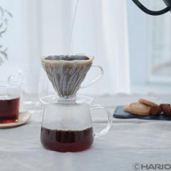 HARIO �n���I �h���b�p�[ V60���߃h���b�p�[ 01 �N���A �g���C�^�� �i 1�`2�t�p ���� �n���h�h���b�v �h���b�v�R�[�q�[ �h���b�v �V���v